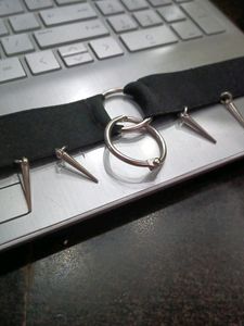 Egirl Goth Spike  Choker