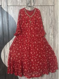Party Wear Long Gown Or Kurti