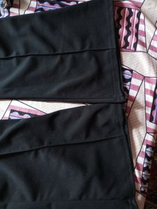 Flared Black Trouser