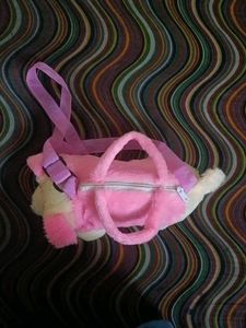 Dog Plush Sling Bag