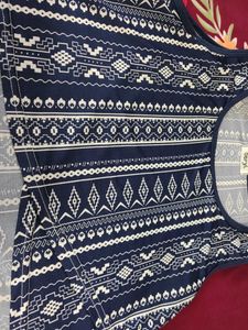 Patterned Tank Top