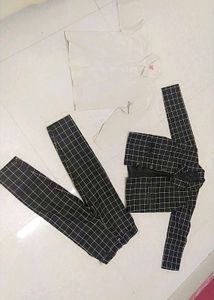 5 Combo Pack Set Shoes Meterial Coat Pant Chopper