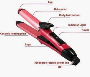 professional hair straightener &amp; curler