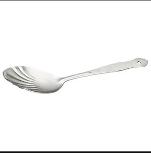 stainless steel oval Serving Spoon