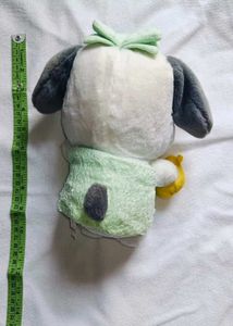 Pochacco Plush with Duck &amp; Bow