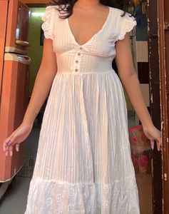 White Eyelet Sundress