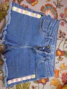 Kids wear  denim short