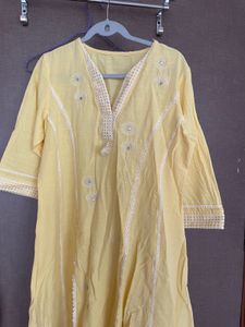 Yellow Kurta