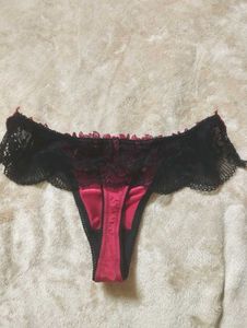 Red sexy thongs