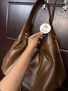 camel yellow full tote bag