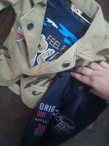 Boys Blazer &amp; Shirt Set
