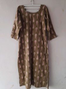 Pure Cotton Kurta Set ( Bust 40-42)