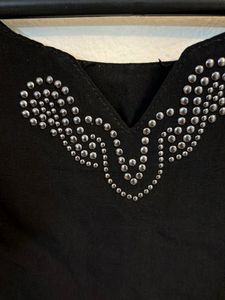 Black Sleeveless Blouse