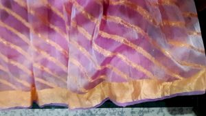 Pink &amp; Gold Leheriya Dress