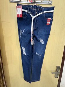 Ripped Denim Jeans