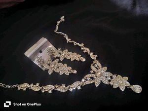 4 set Elegant Floral Jewelry