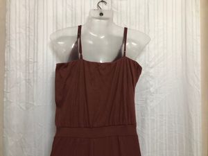 Revamped Brown Sleeveless Jumpsuit