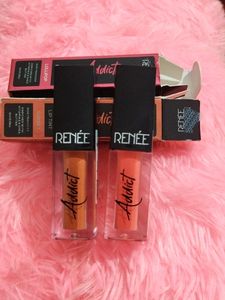 Combo Of 2 Renee Addict Liquid Lip Tint