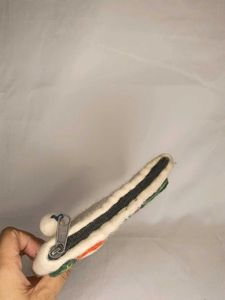 Handcrafted Pure Wool With Applique Work