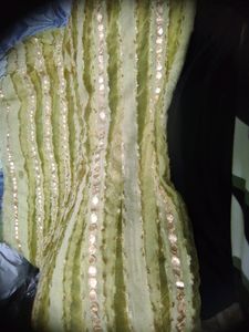 Beautiful Golden Dupatta For Women.