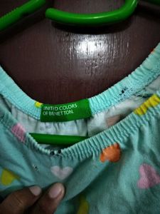 Benetton Kid Cotton Frock