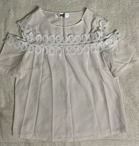 Cute Korean White Top For Women’s 🤍