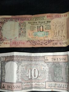 Old Rare 10 Rs Note✨
