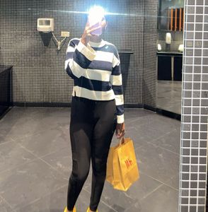 Black Leggings with net pockets