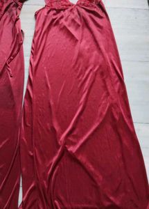 Red Maroon Colour Nighty