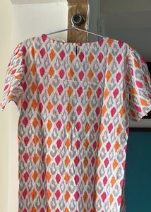 Patterned Casual Dress