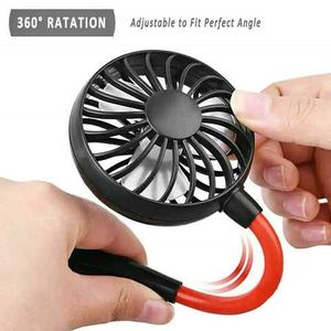 0896 Portable Fan USB Rechargeable Mini Hand Free