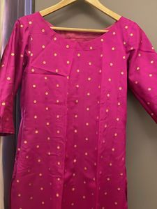 Silk Stitched Suit With Banarsi Duppata