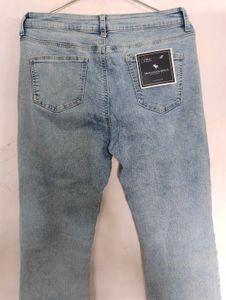 Light Wash Flare Jeans Unisex