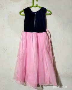 New Velvet Frock For Girls