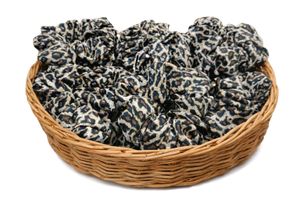 Leopard Print Scrunchies