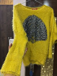 Embroidery Peacock Top
