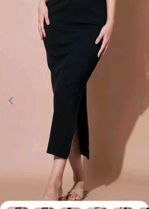 Ribbed Pencil Skirt