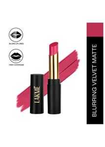 Lakme Matte Lipstick – 201 Pink Power (3.4 g)