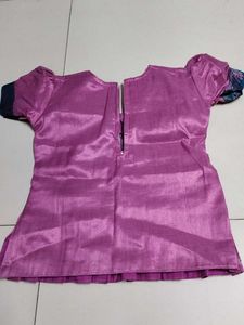 Elegant pattu pavadai Set