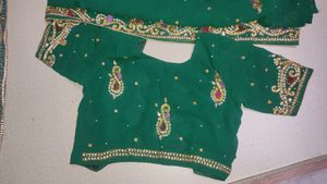 Stone Work Party Wear Saree