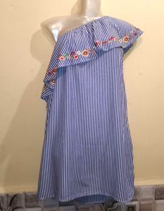 Size M/L 🎁Buy 2 Get 1 Free🎁One-Shoulder Dress