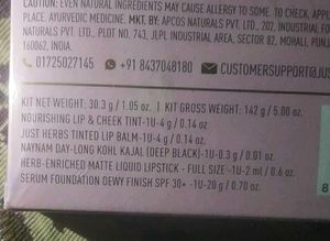 Just Herbs Makeup Essentials Glam Box