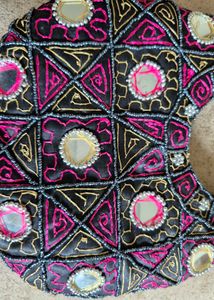 Beautiful Mirror Work Bag