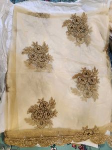 Beautiful Golden Dupatta!!