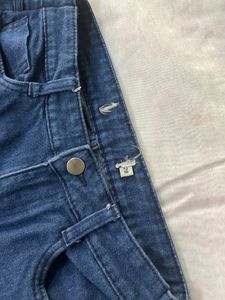 Blue Ankle Legth Jeans