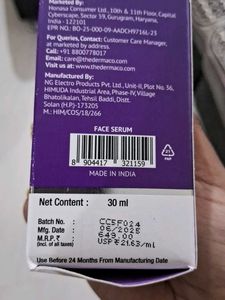 The Derma Co. Oil Control Face Serum