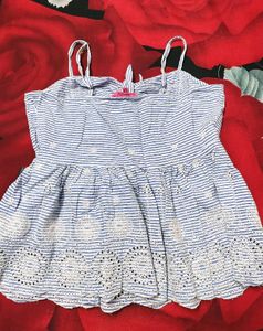 sleeveless cotton cute top