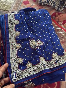 New Saree With Blouse