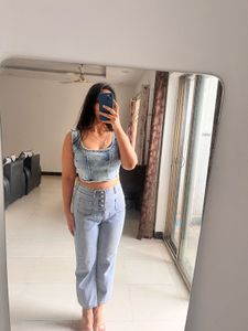 Denim Co Ord Set For Women Urgent Sale