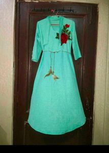 Women Long 1 Piece Birthday Dress